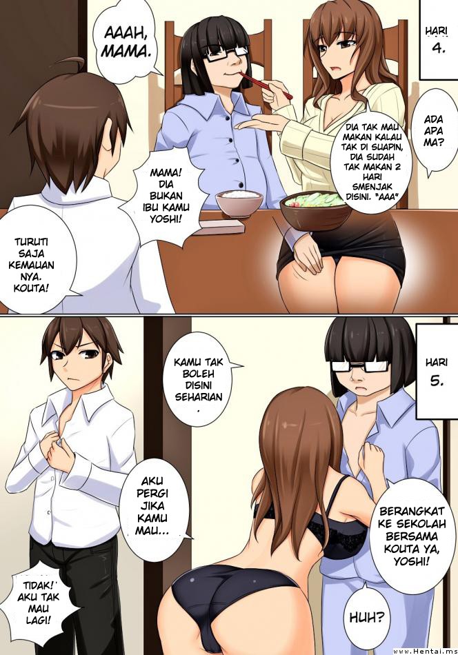 Mama ga Kakurete Seisettai ~Daisuki na Mama ga Ie de Azukatta Shachou no Kuso Musuko no Chinpo no Toriko ni Sarete ita~ Chapter 1