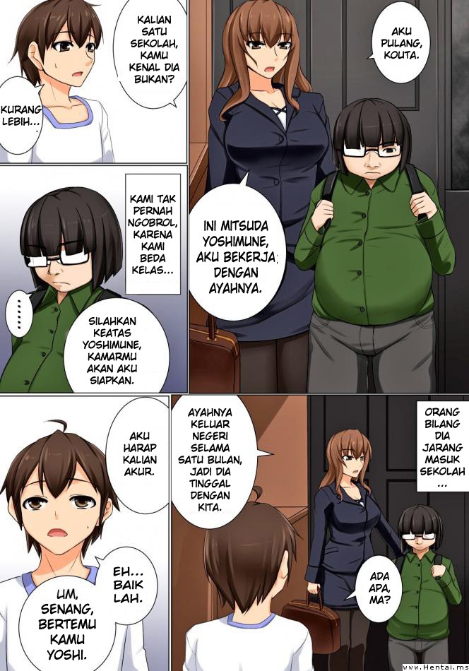 Mama ga Kakurete Seisettai ~Daisuki na Mama ga Ie de Azukatta Shachou no Kuso Musuko no Chinpo no Toriko ni Sarete ita~ Chapter 1