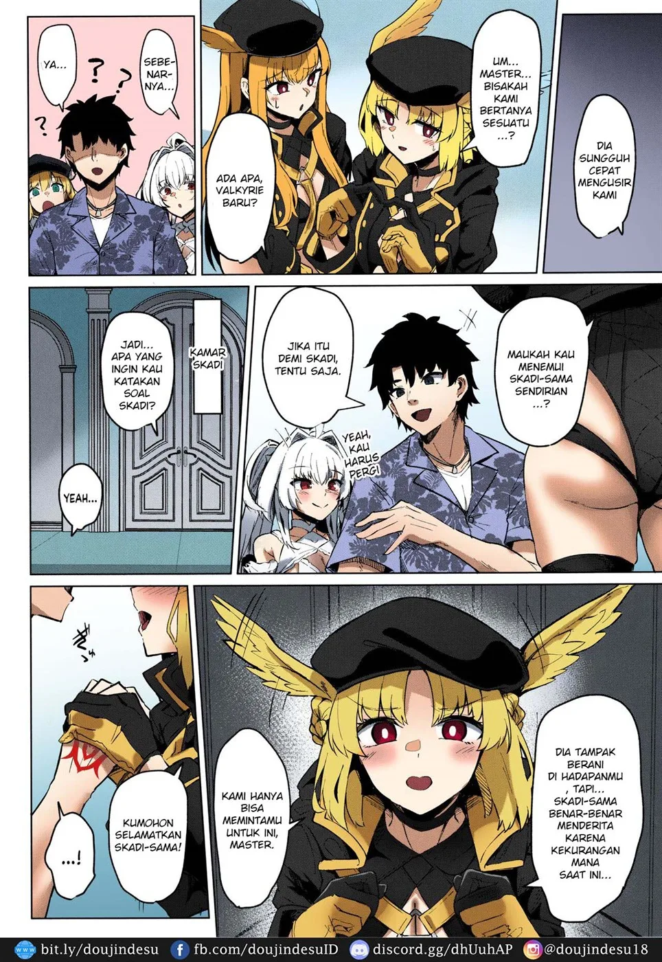 Manatsu no Chaldea Summer Vacation Hanayome Skadi ni Maryoku Kyoukyuu Shite Kekkon Suru Hon Chapter 1