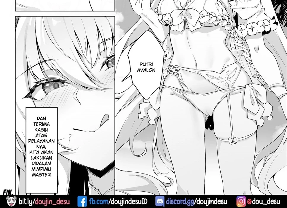 Manatsu no Chaldea Summer Vacation Lady Avalon Hen Chapter 1