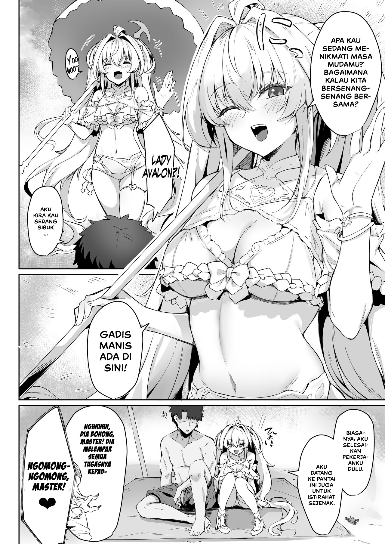 Manatsu no Chaldea Chapter 1