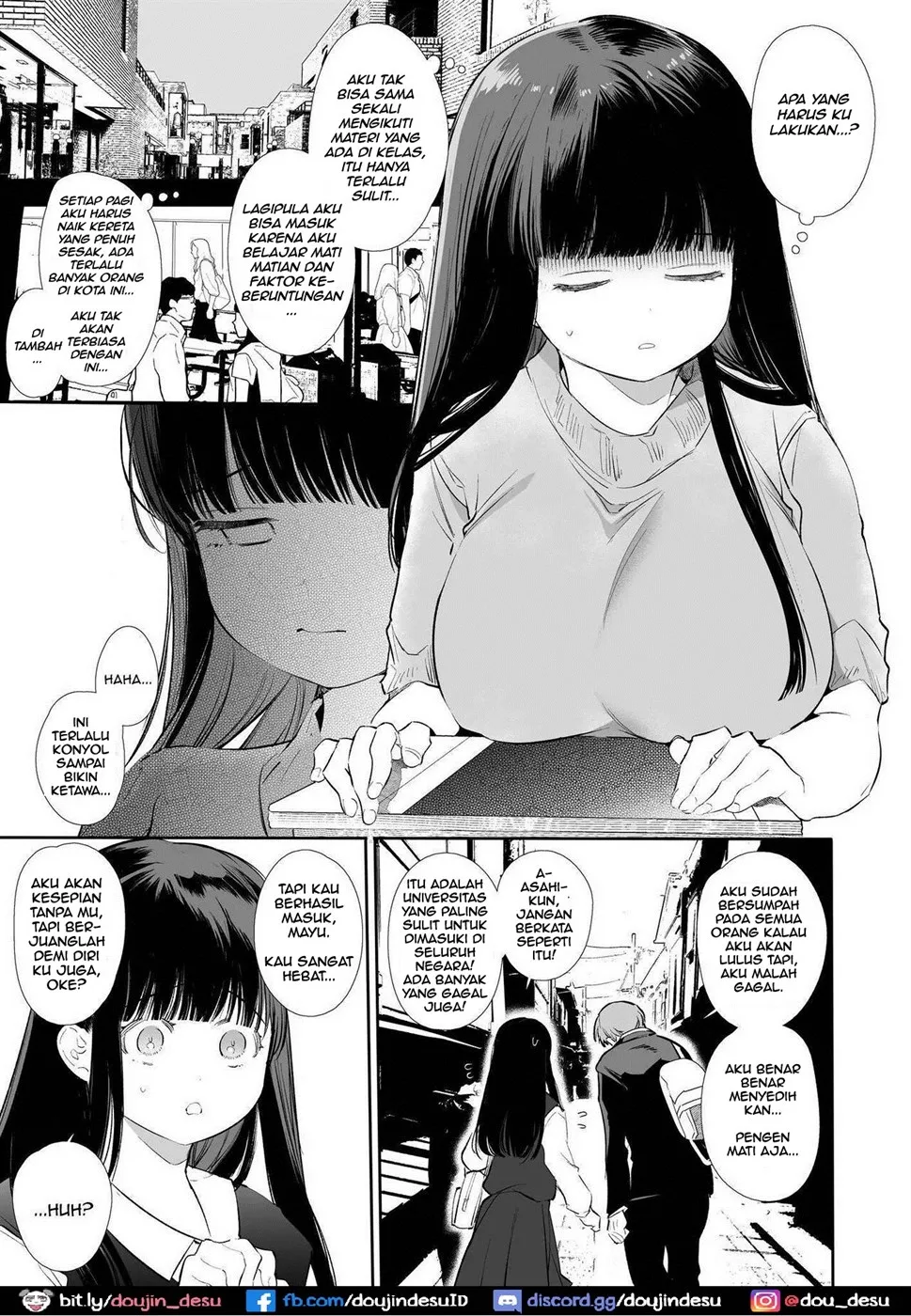 Mayu-chan NTR ~Daigaku Shingaku no Tame Joukyou Shita Kanojo ga Onzoushi ni Tsukamari Dekiai Sarete Shimatta~ Chapter 1
