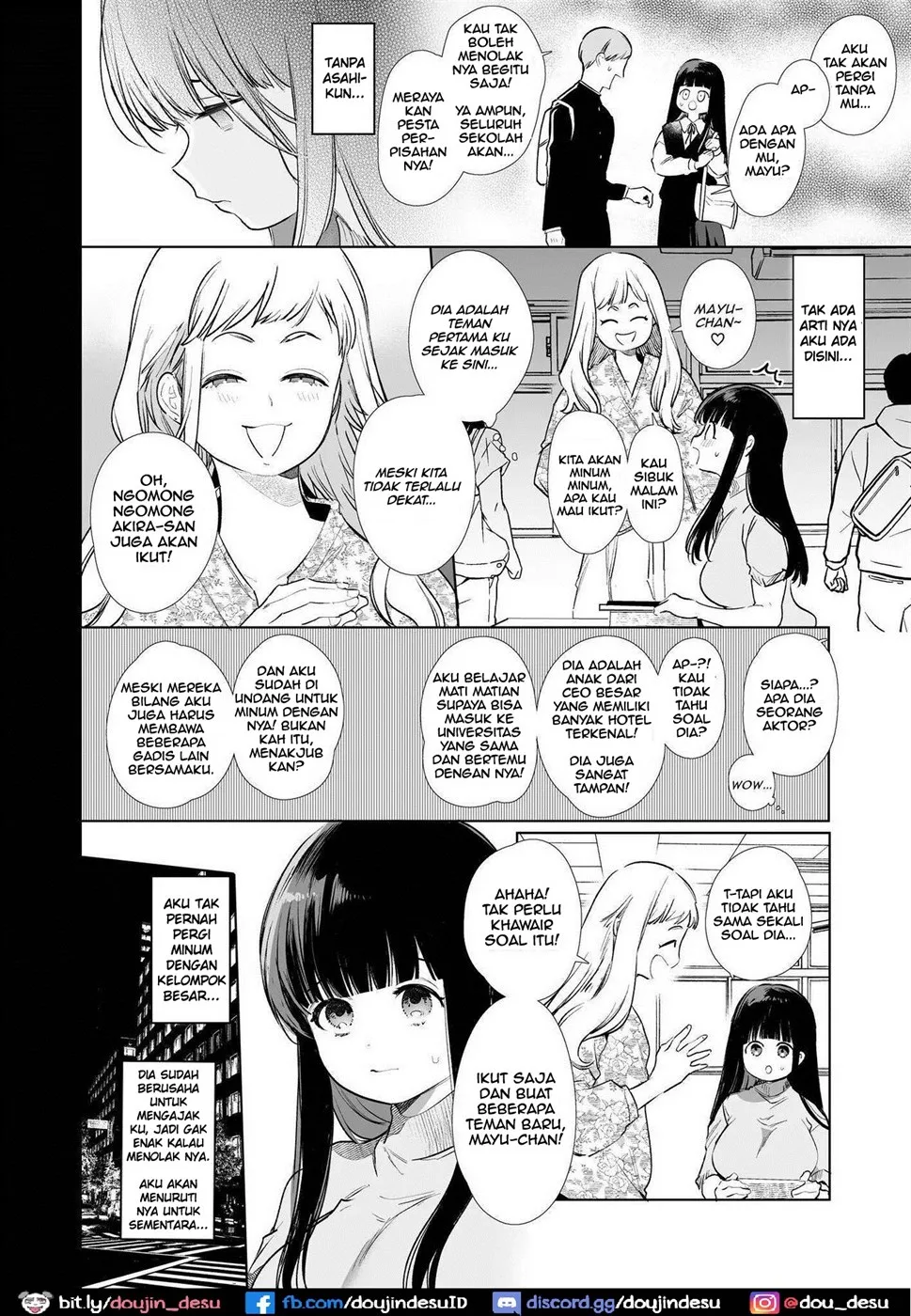 Mayu-chan NTR ~Daigaku Shingaku no Tame Joukyou Shita Kanojo ga Onzoushi ni Tsukamari Dekiai Sarete Shimatta~ Chapter 1