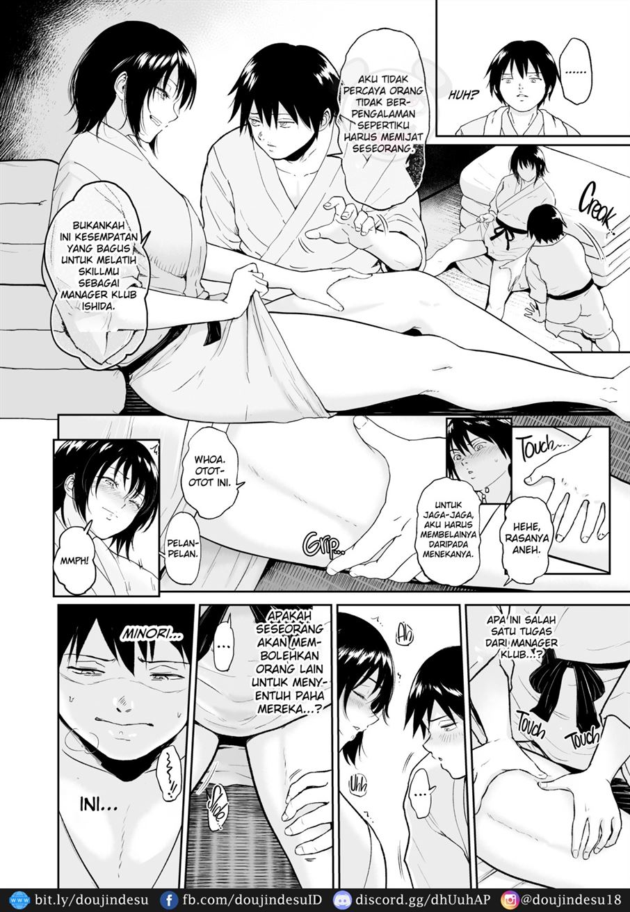 Minkan Gasshuku Rikujou Joshi Niki Minori to Hitome o Nusunde… Chapter 2