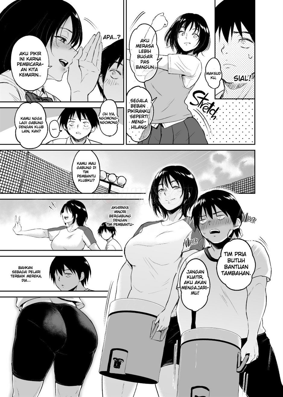 Minkan Gasshuku Rikujou Joshi Niki Minori to Hitome o Nusunde… Chapter 1