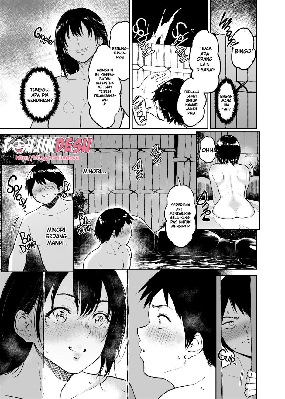Minkan Gasshuku Rikujou Joshi Niki Minori to Hitome o Nusunde… Chapter 1