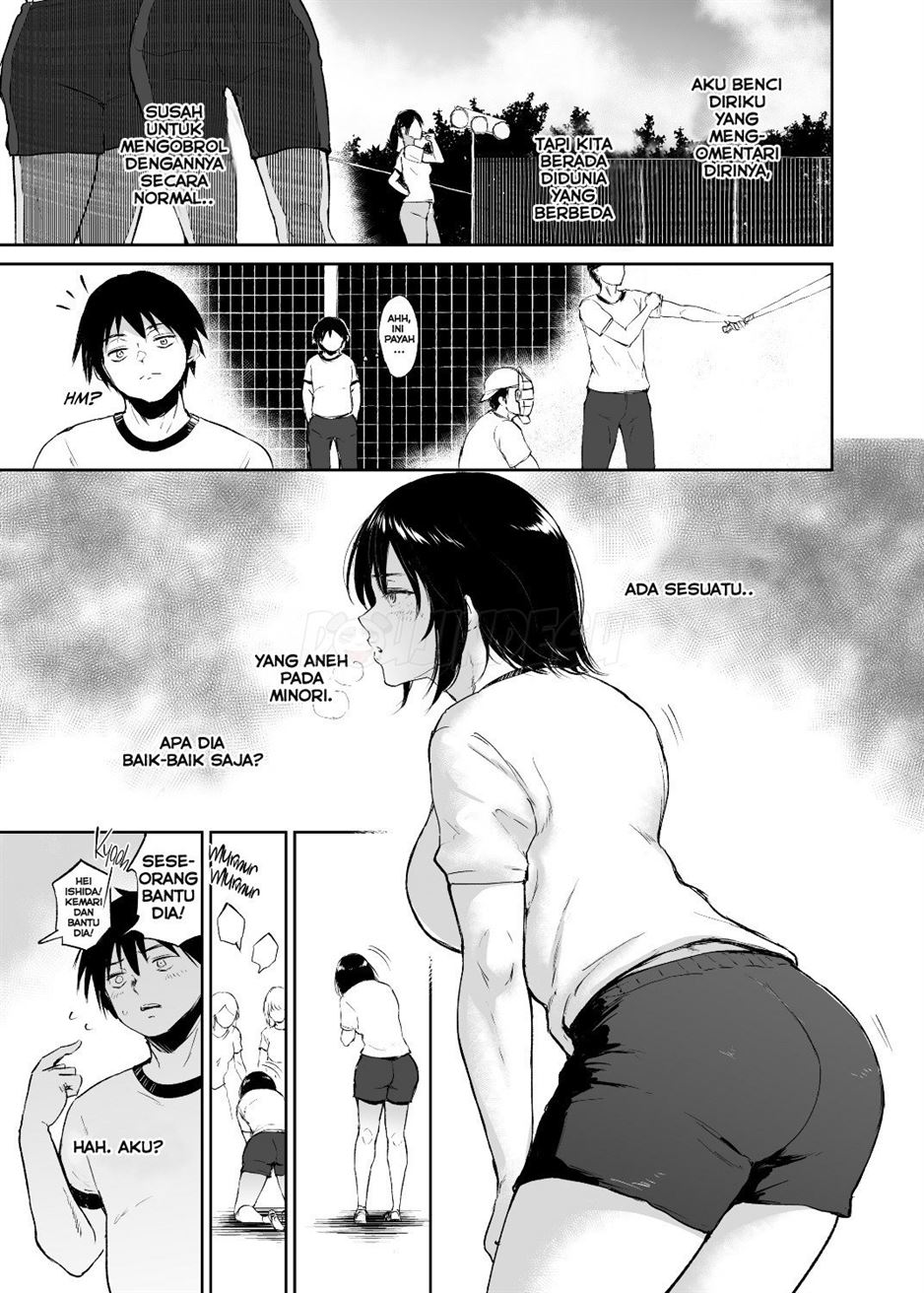 Minkan Gasshuku Rikujou Joshi Niki Minori to Hitome o Nusunde… Chapter 1