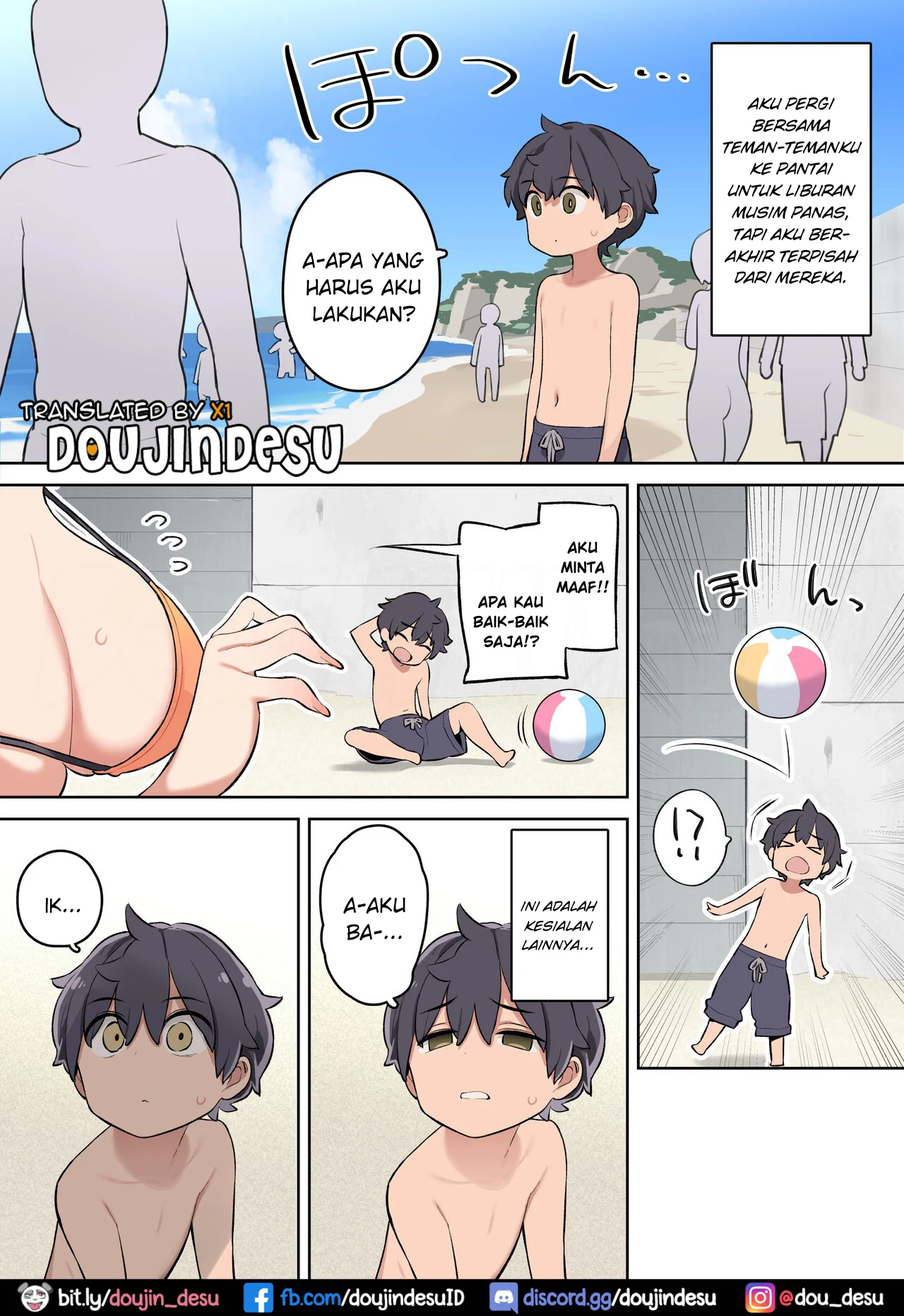 Moshi Umibe de Ecchi na Onee-san to Deattara Chapter 1