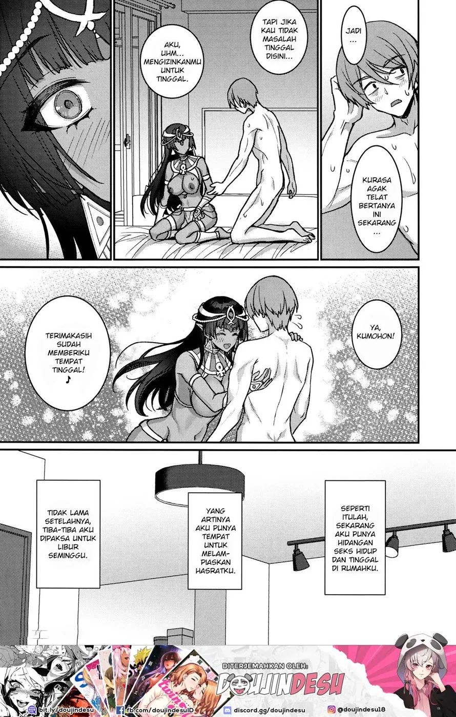 Muchi Muchi Kasshoku Oujo to Yarimakuri Dousei Seikatsu Chapter 1