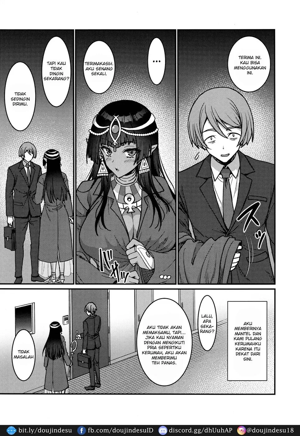 Muchi Muchi Kasshoku Oujo to Yarimakuri Dousei Seikatsu Chapter 1
