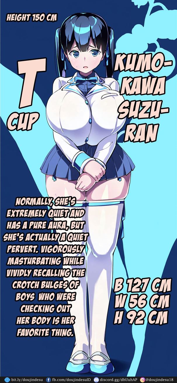 Muchimuchi Kyonyuu Tenkousei Kumokawa Suzuran Chapter 1