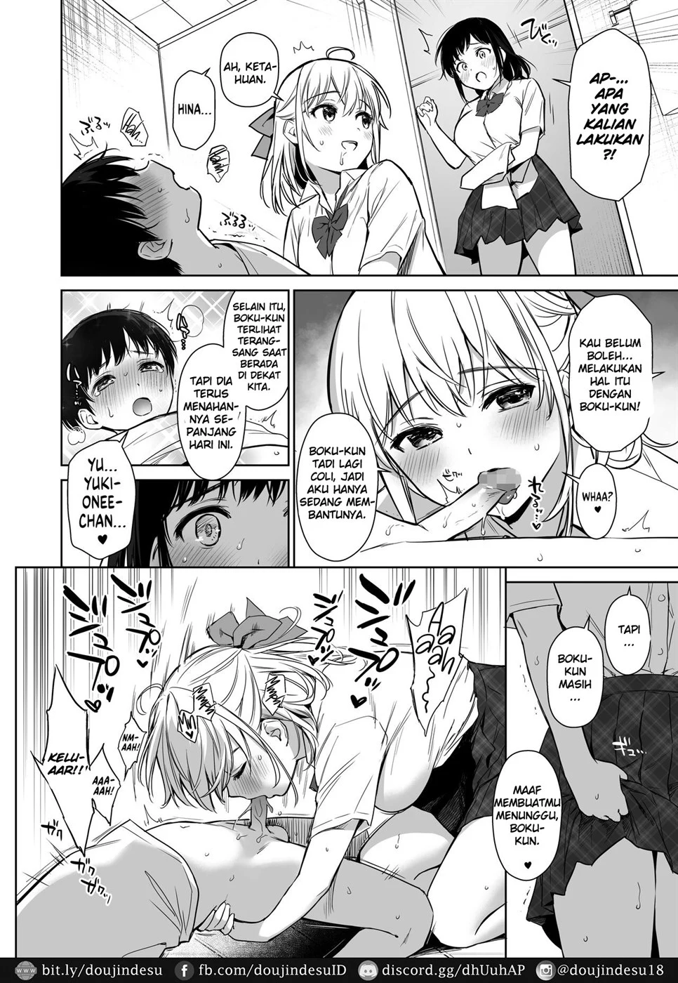 Naisho no Hajimete ~Suunenburi ni Atta Shinseki no Bijin JK Shimai ni Ecchi no Tehodoki Sarechaimasu~ Chapter 1