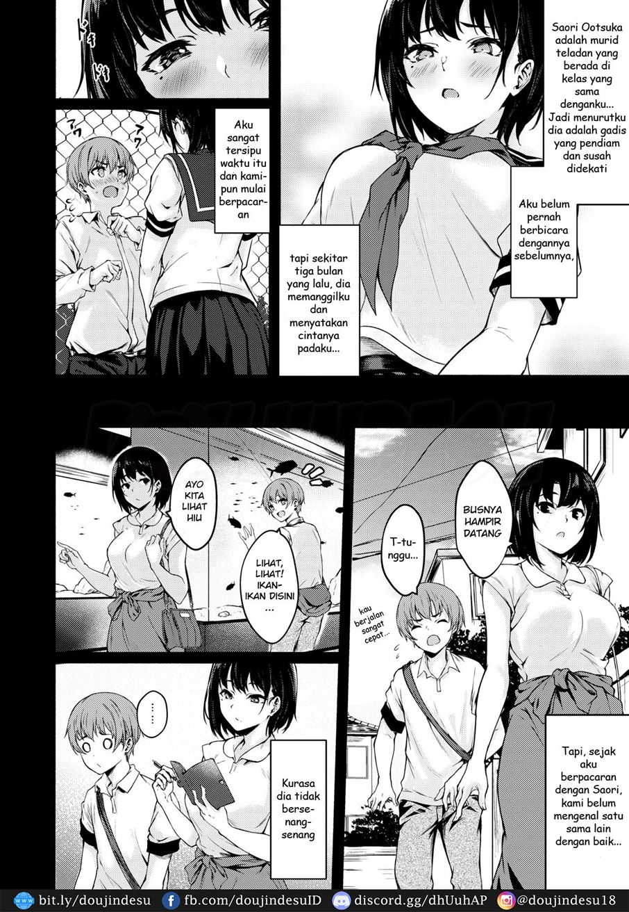 Okki na Saori-chan wa Bukiyou ni Eroi Chapter 1