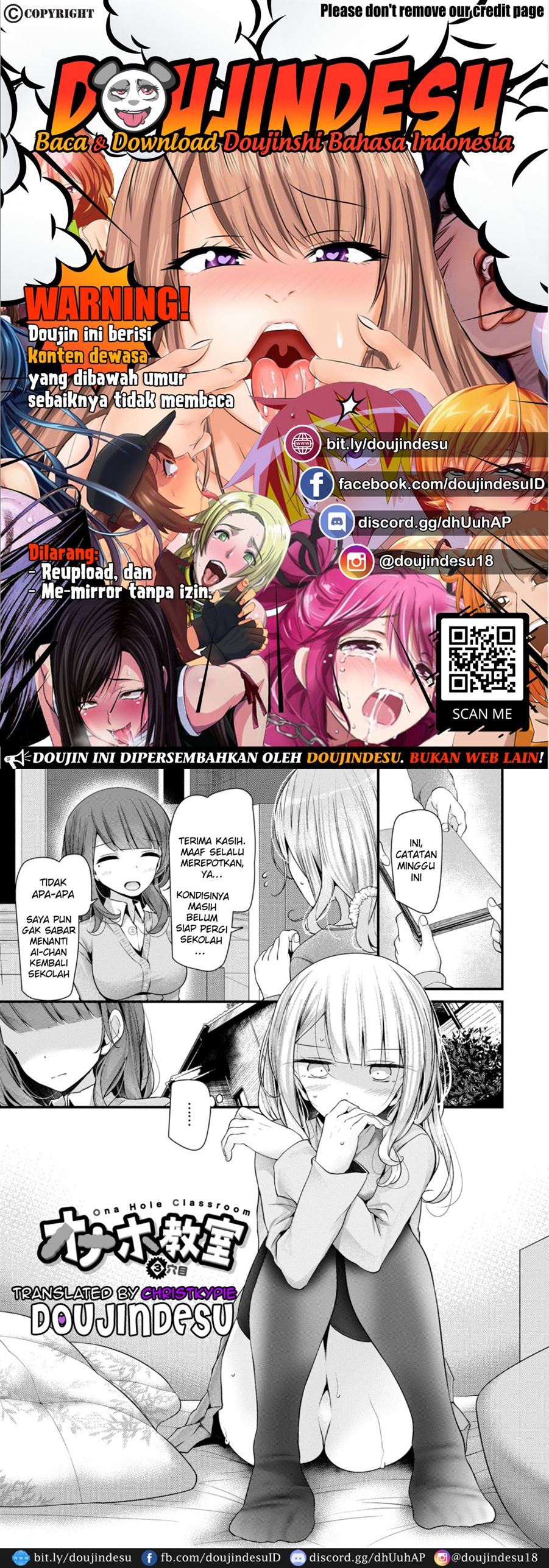 Onaho Kyoushitsu ~Joshi Zenin Ninshin Keikaku~ Chapter 3