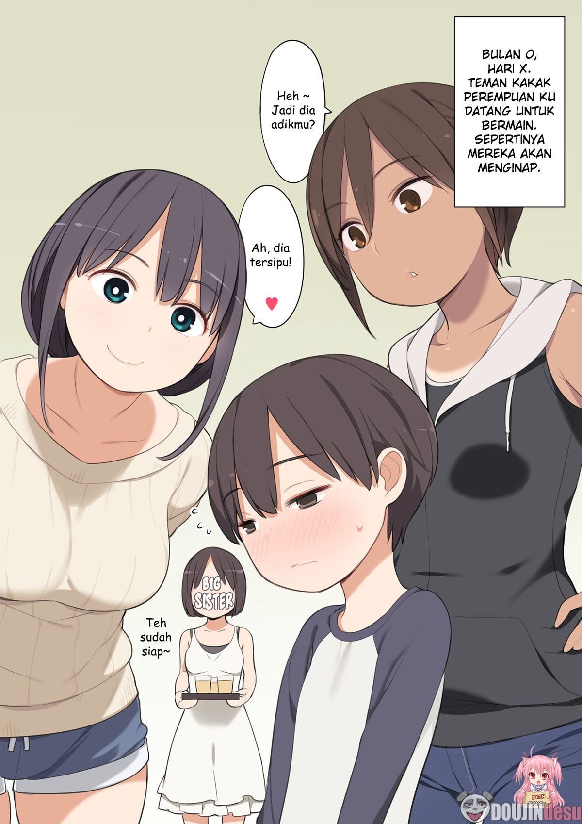 Onee-chan no Tomodachi ga Totemo Seiteki Datta Otouto-kun no Hanashi Chapter 1