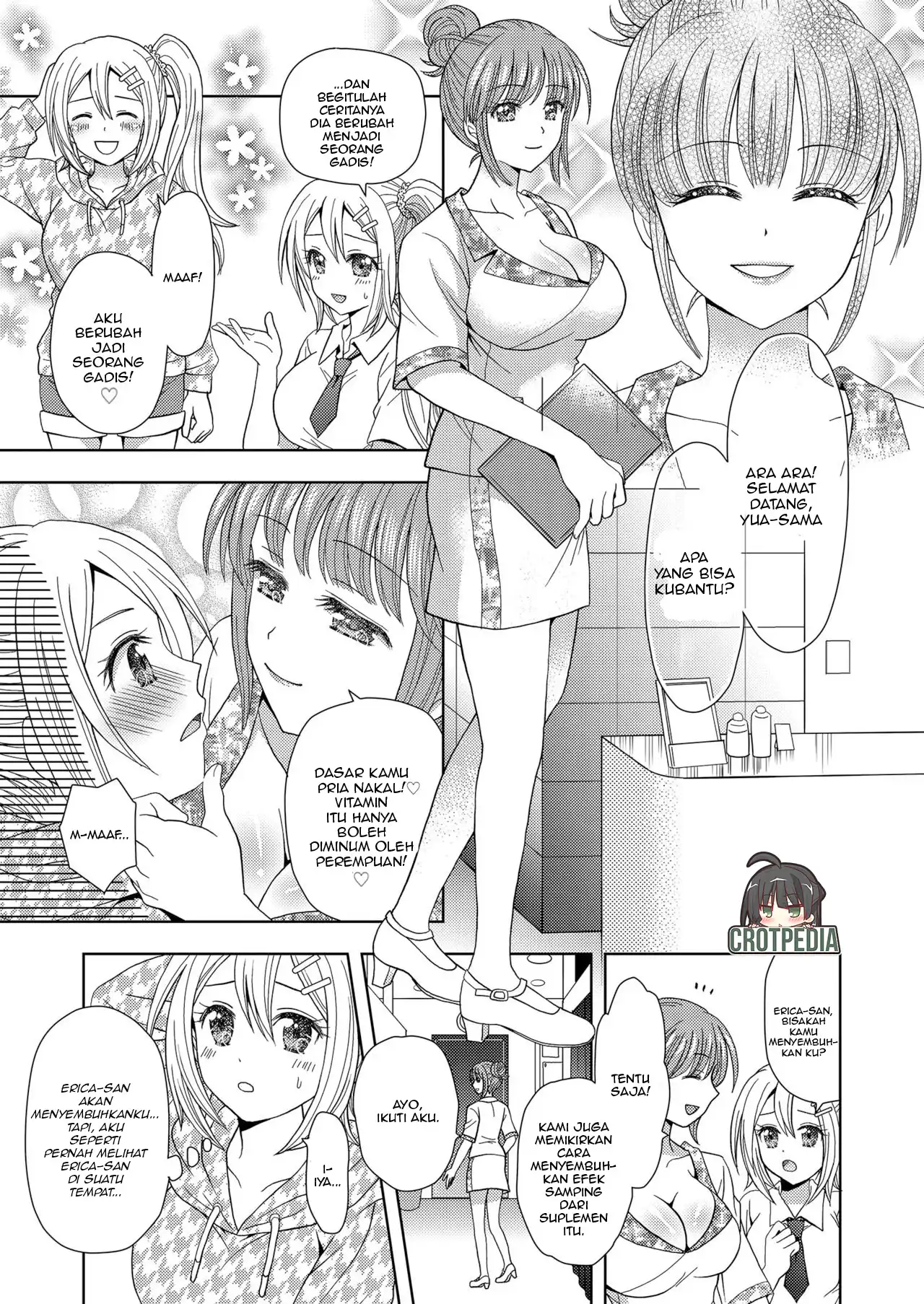 Ore ga Watashi ni Naru Tame no Biyou Salon Chapter 1