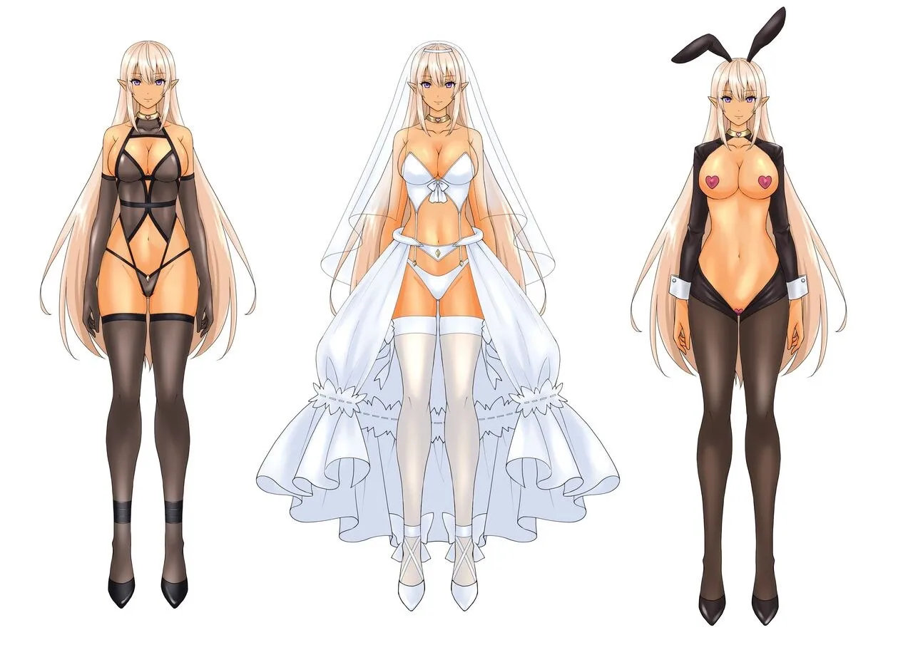Reizoku Joou – Dosukebe Body no Dark Elf Joou ga Akutoku Kizoku ni Kanzen Seifuku Sareru made Chapter 1