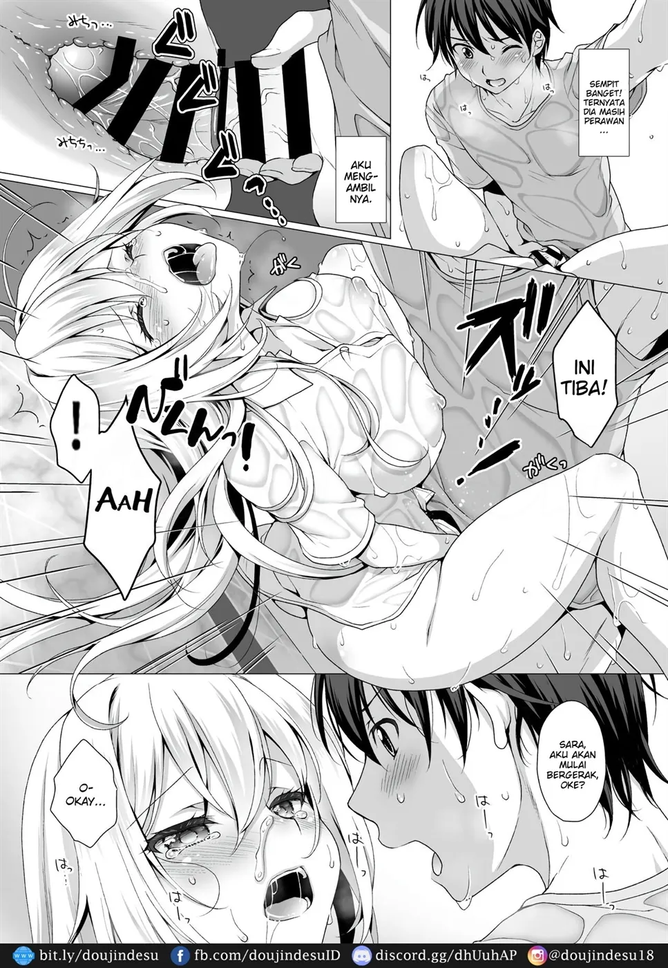 Risou no Kanojo ~Choro Kawa Ojou-sama Sara to Love Hotel de Toroama Nuresuke H~ Chapter 1