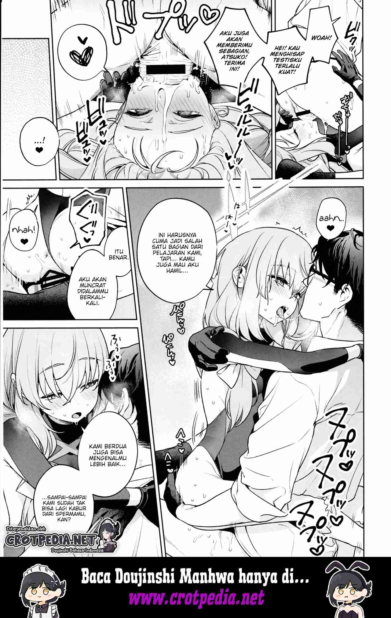 Saori to Atsuko ni Obenkyou Oshieru Hon Chapter 1