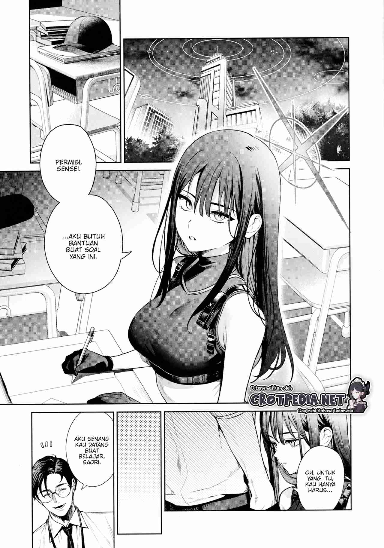 Saori to Atsuko ni Obenkyou Oshieru Hon Chapter 1
