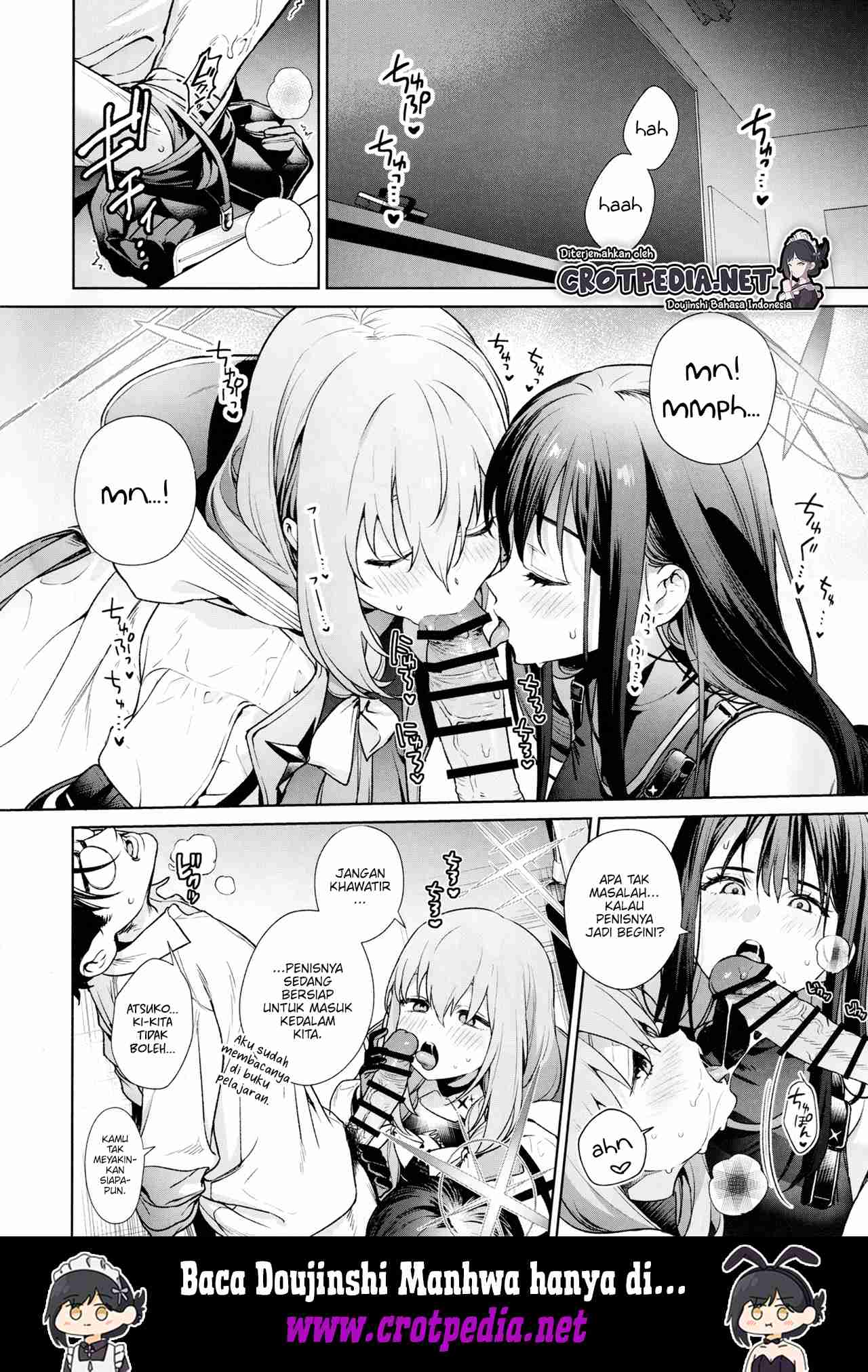 Saori to Atsuko ni Obenkyou Oshieru Hon Chapter 1