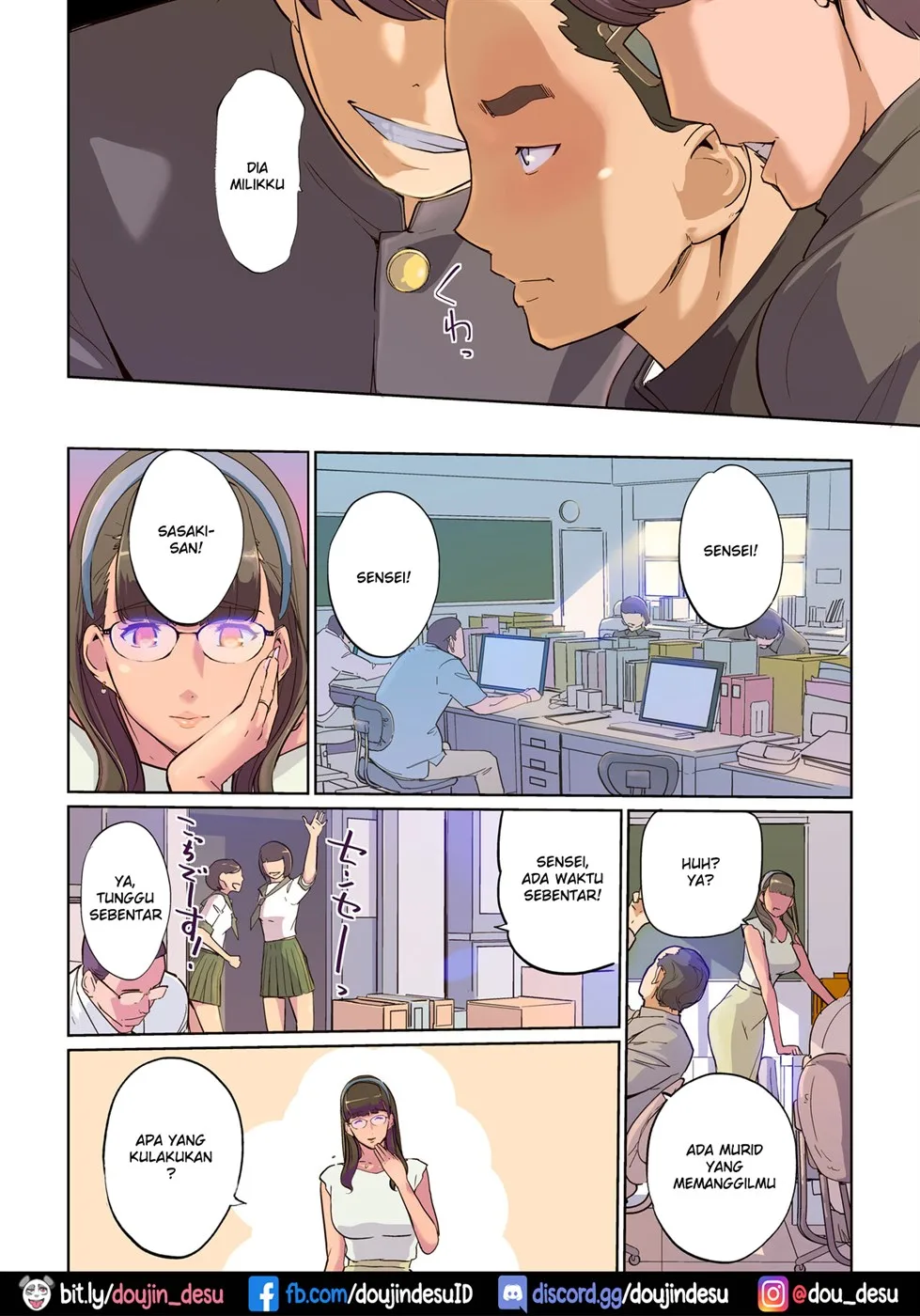 SEX to Kyoushitsu to Danshi Seito to Onna Kyoushi Chapter 1