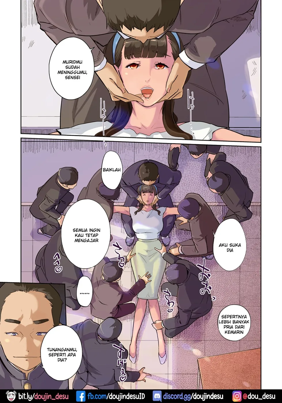 SEX to Kyoushitsu to Danshi Seito to Onna Kyoushi Chapter 1