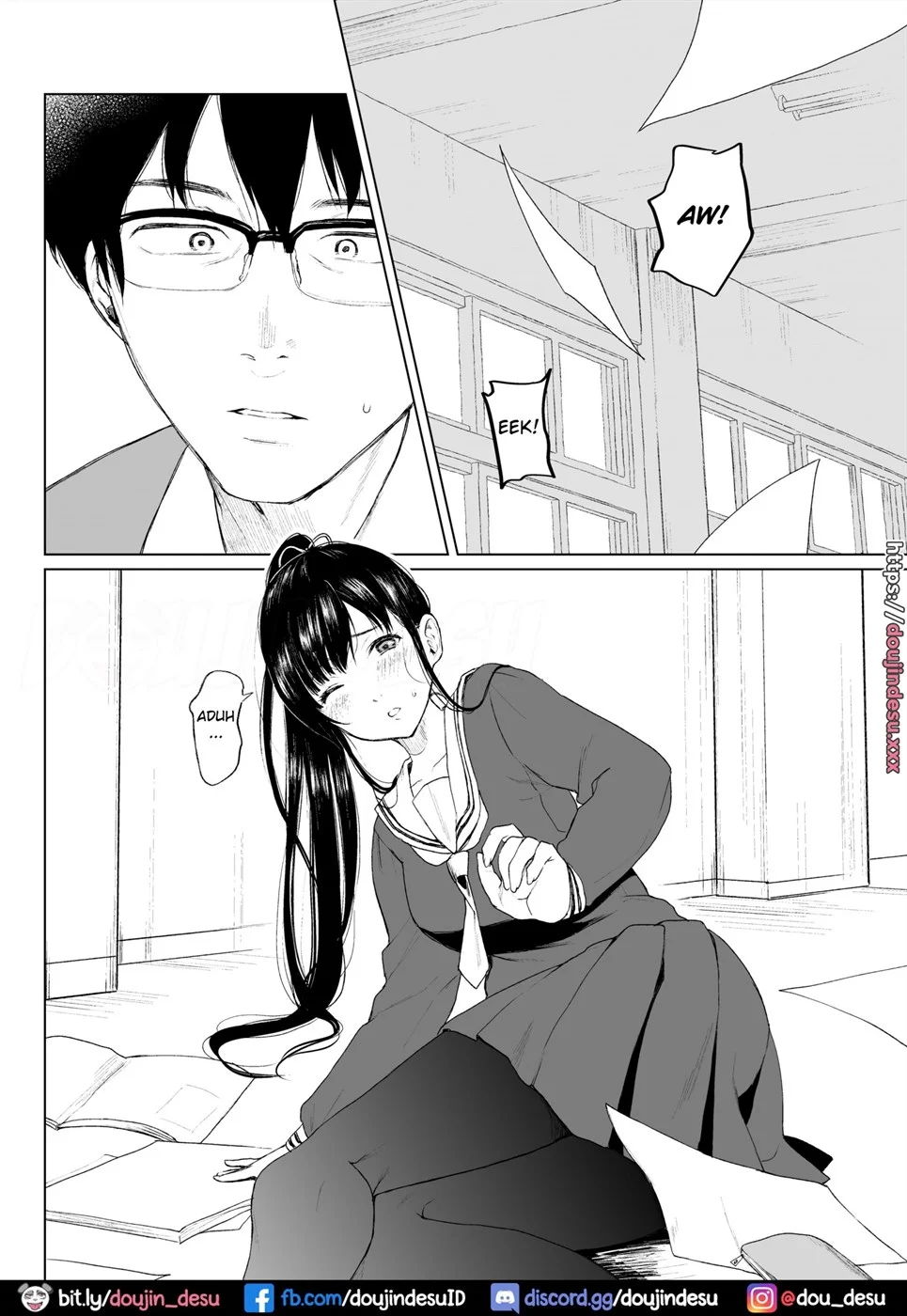 Sokubakuai ~Houkago, Kyoushitsu de, Muboubi na Yuutousei o, Muriyari Okasu~ Chapter 1