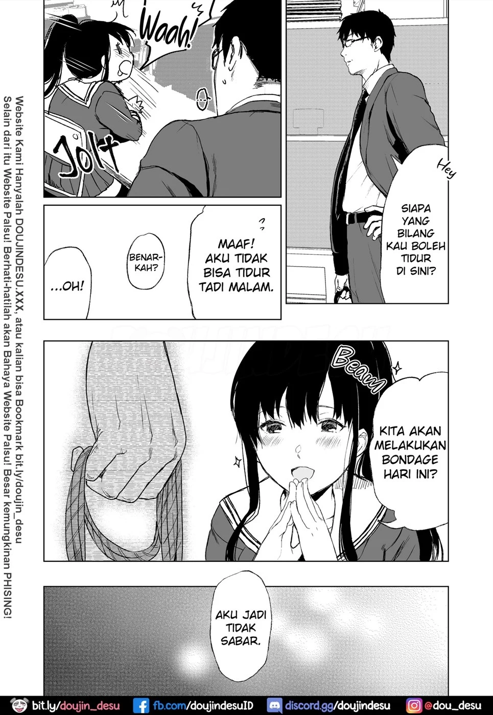 Sokubakuai ~Houkago, Kyoushitsu de, Muboubi na Yuutousei o, Muriyari Okasu~ Chapter 2