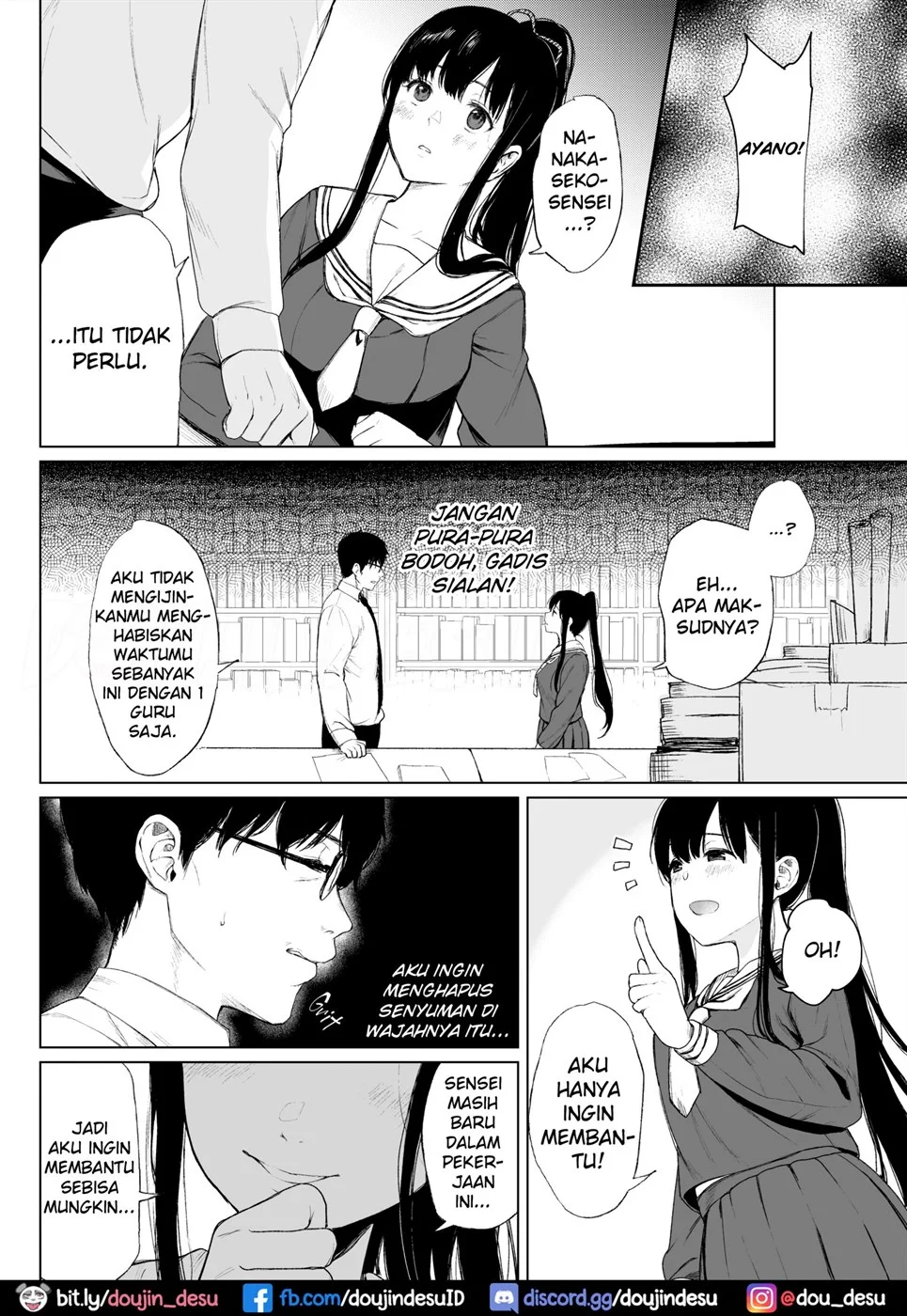 Sokubakuai ~Houkago, Kyoushitsu de, Muboubi na Yuutousei o, Muriyari Okasu~ Chapter 1
