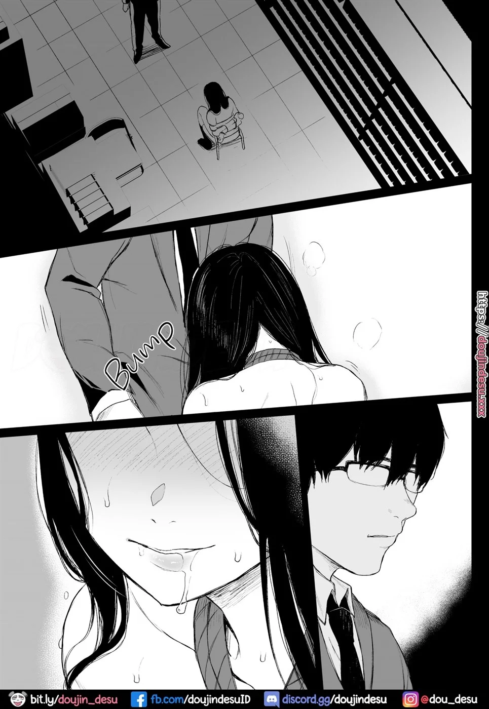 Sokubakuai ~Houkago, Kyoushitsu de, Muboubi na Yuutousei o, Muriyari Okasu~ Chapter 1