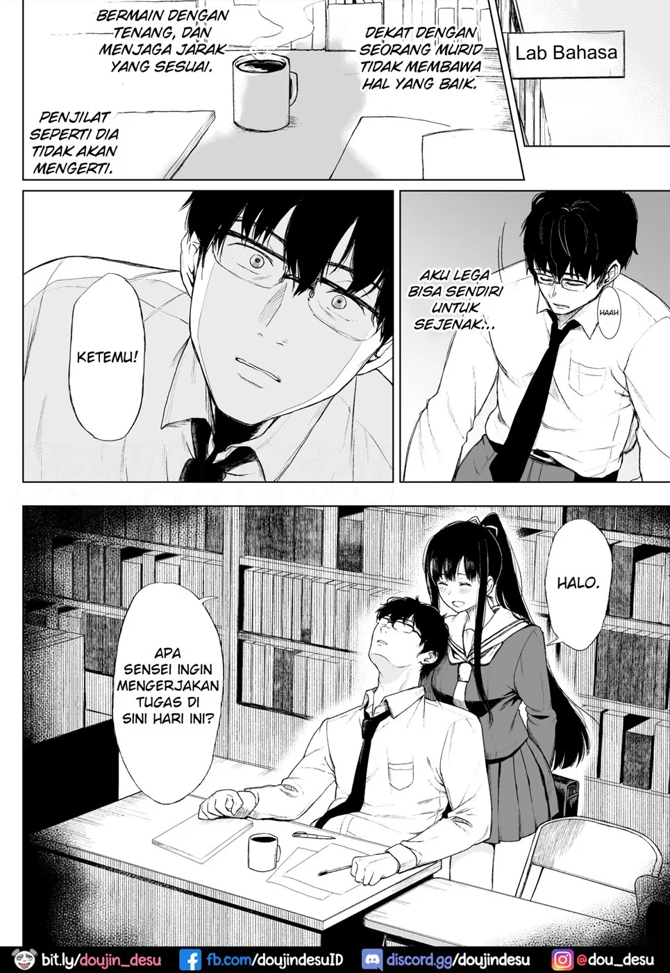 Sokubakuai ~Houkago, Kyoushitsu de, Muboubi na Yuutousei o, Muriyari Okasu~ Chapter 1