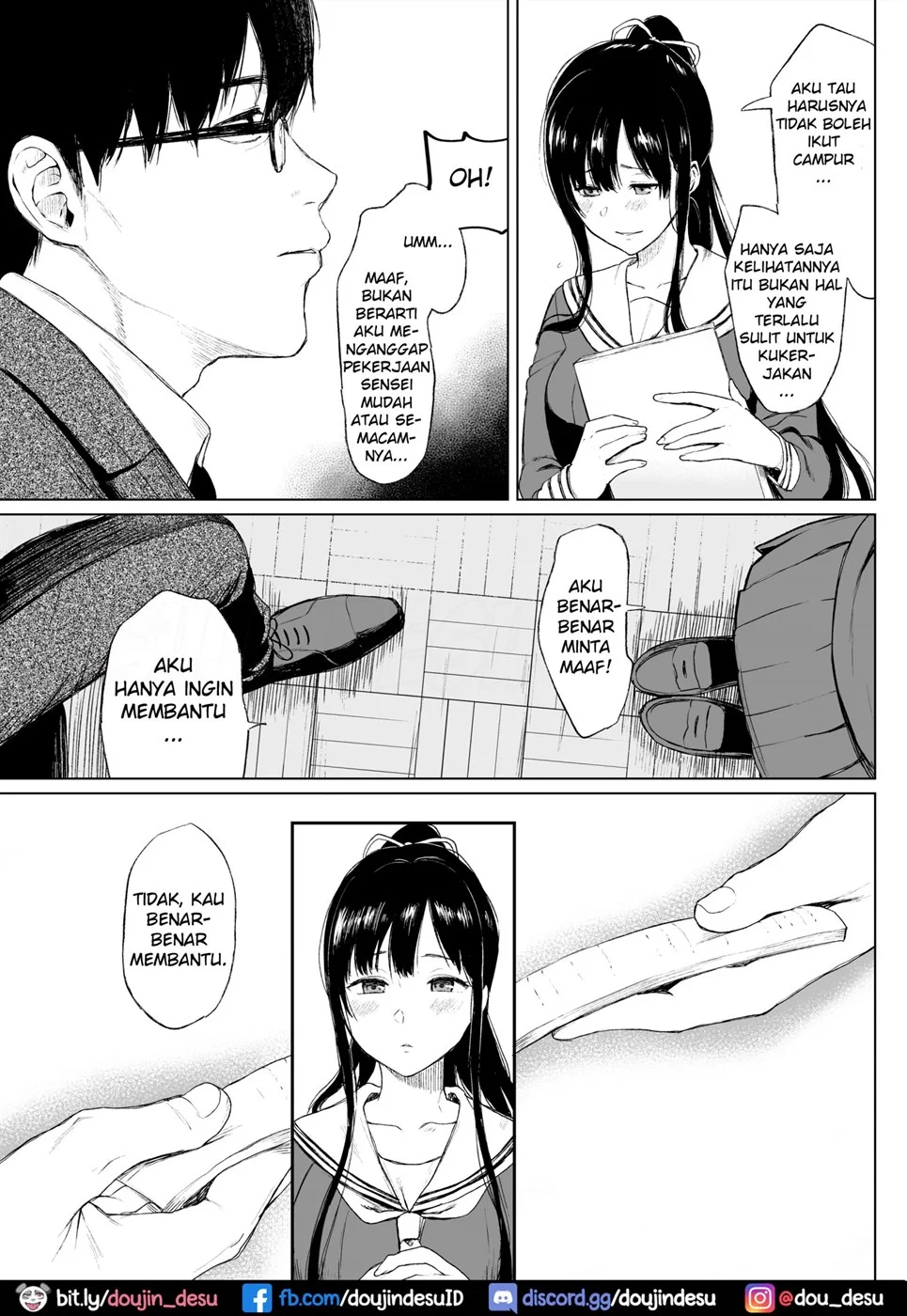 Sokubakuai ~Houkago, Kyoushitsu de, Muboubi na Yuutousei o, Muriyari Okasu~ Chapter 1