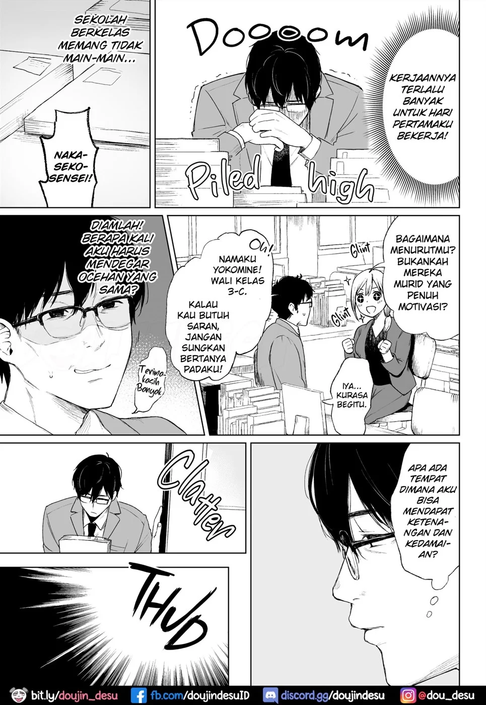 Sokubakuai ~Houkago, Kyoushitsu de, Muboubi na Yuutousei o, Muriyari Okasu~ Chapter 1