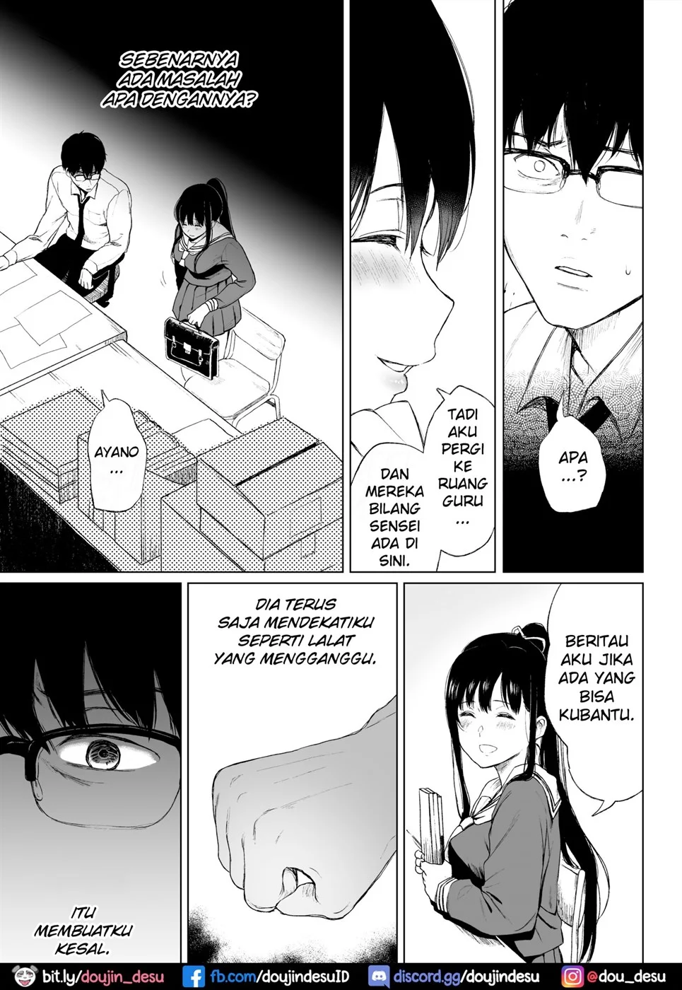 Sokubakuai ~Houkago, Kyoushitsu de, Muboubi na Yuutousei o, Muriyari Okasu~ Chapter 1