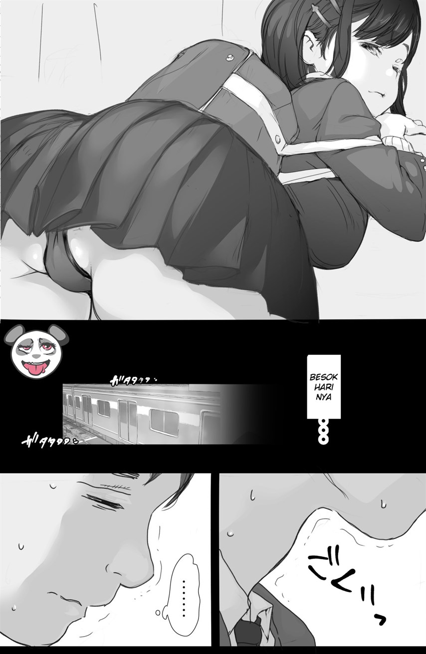 Tsuukin Densha de Oppai o Mise ni Kuru Musume ga Ite Komattemasu Chapter 1