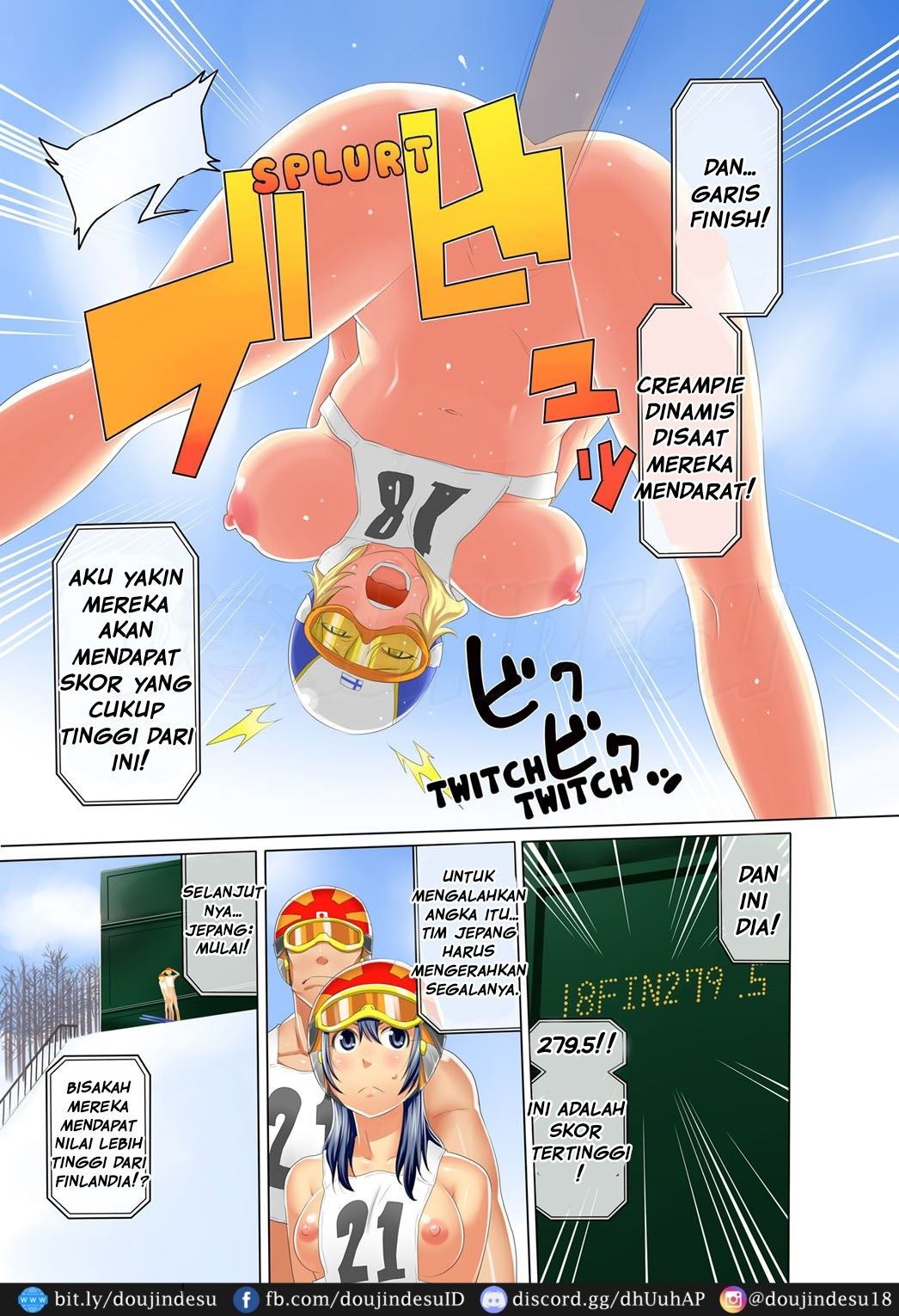 Uralympic! ~Zenra no Danjo Pair de Winter Sports~ Chapter 1