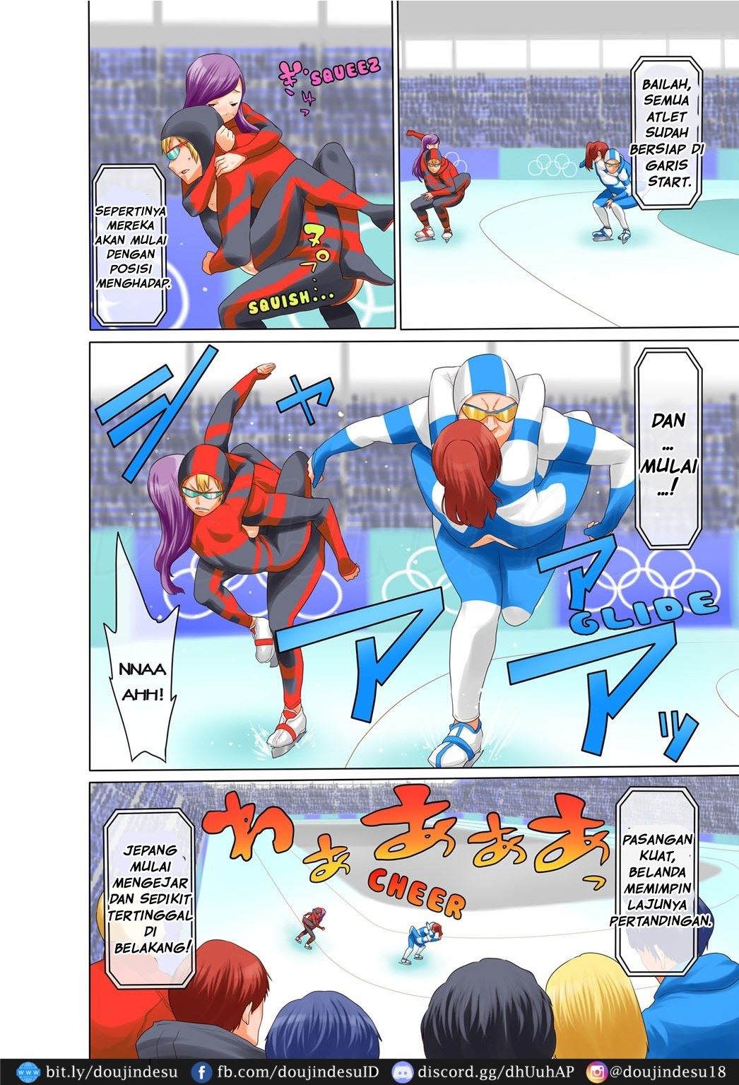 Uralympic! ~Zenra no Danjo Pair de Winter Sports~ Chapter 1