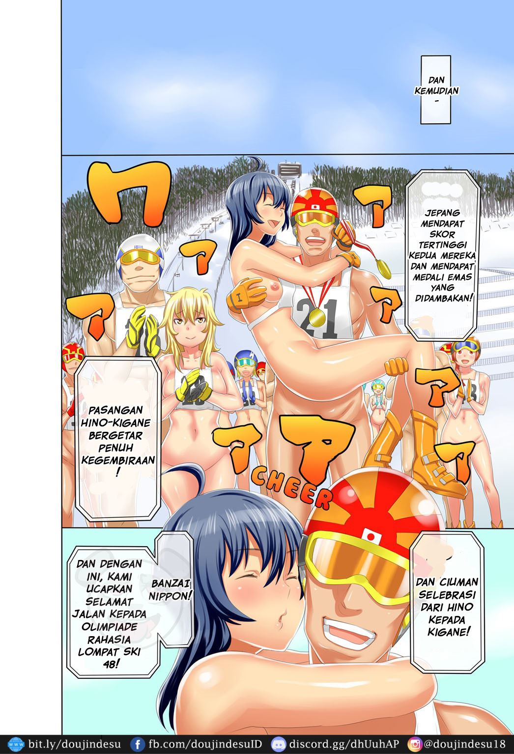 Uralympic! ~Zenra no Danjo Pair de Winter Sports~ Chapter 1