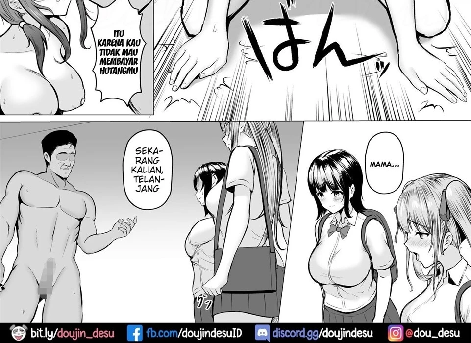 Watashi-tachi JK Shimai wa Mama to Issho ni Papakatsu Shitemasu Chapter 1