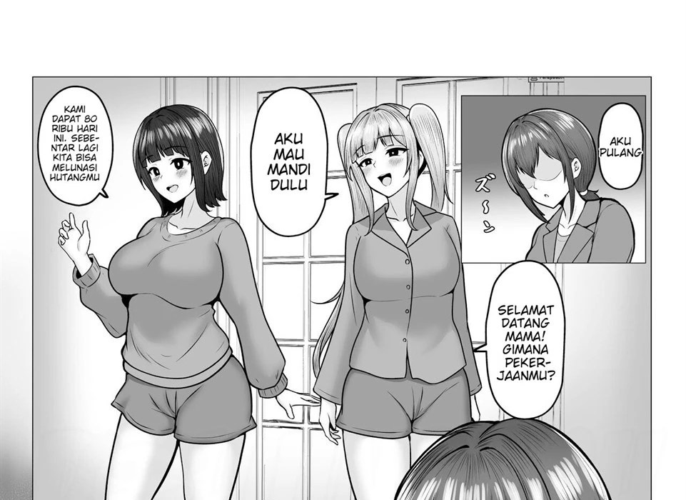 Watashi-tachi JK Shimai wa Mama to Issho ni Papakatsu Shitemasu Chapter 1