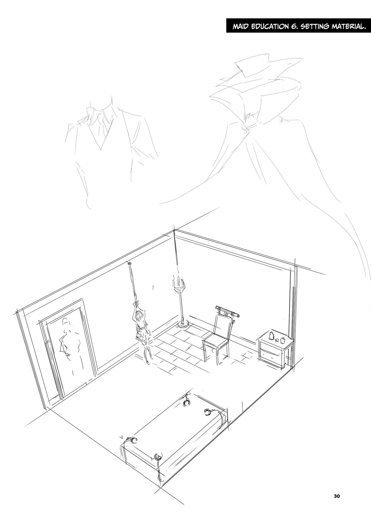 Maid Kyouiku. 6 -Botsuraku Kizoku Rurikawa Tsubaki-