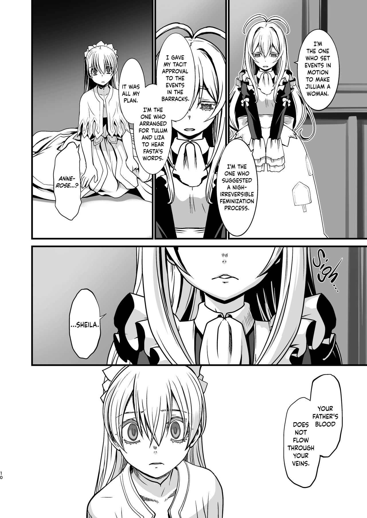 Kakute Kishi Danchou Hime Kishi To Naru Nyoshin Henka ni Kusshita Kishi Ch. 4