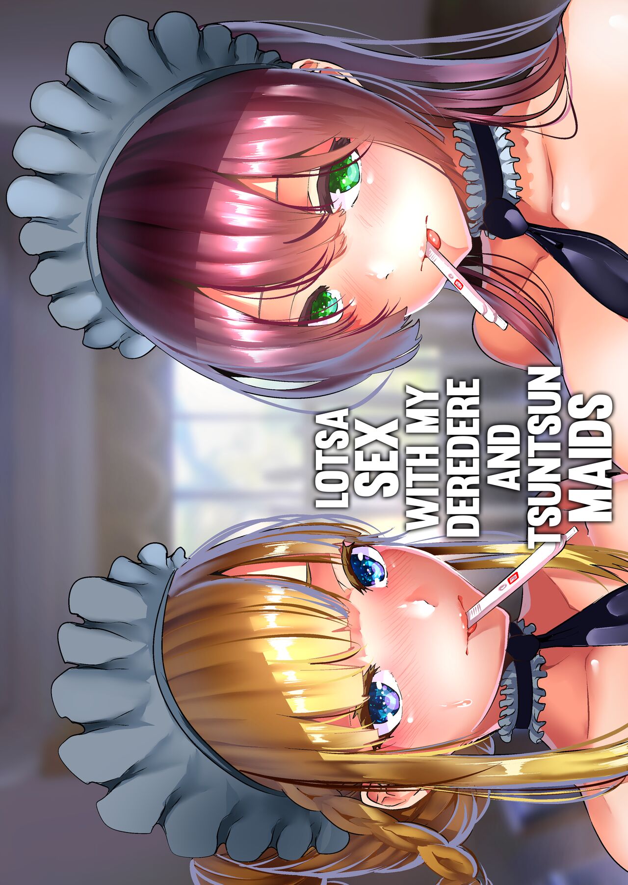 Deredere Maid to Tsuntsun Maid Shikotama Ecchi - Decensored