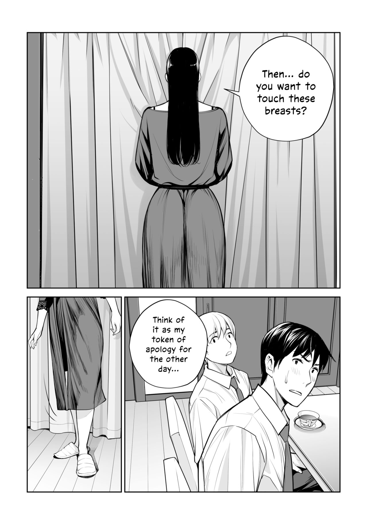 Kurokami Onna no Fudeoroshi ~Himitsu no Heya de Nakadashi Sasete Ageru wa~