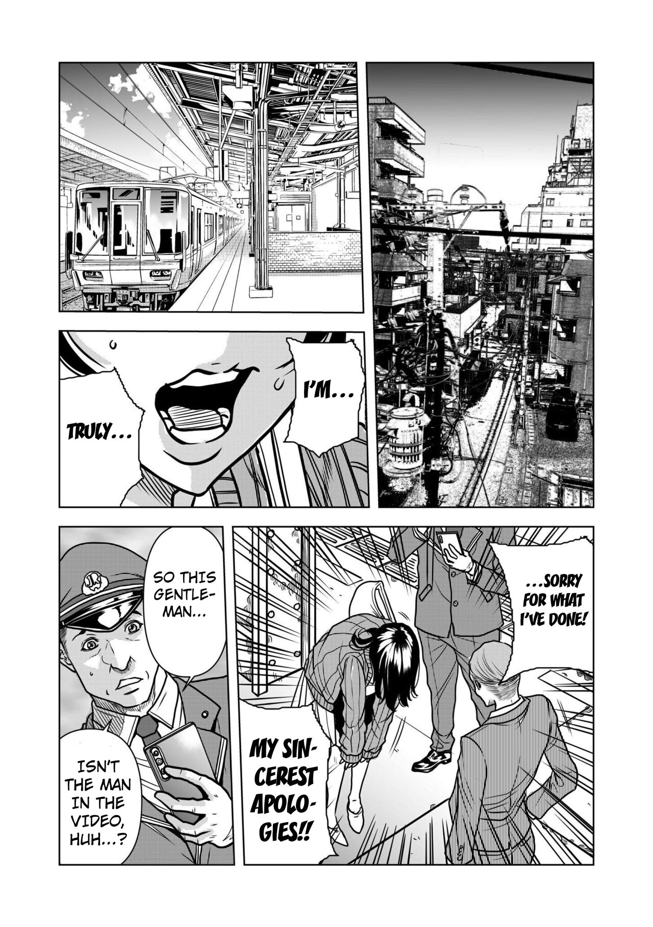 Nure Teru Ne… Chikan Sa Rete Kanji Chatteta ~ Otto No Joushi Ni Nando Mo Moteasoba Reta Kedamono SEX Chapter 1