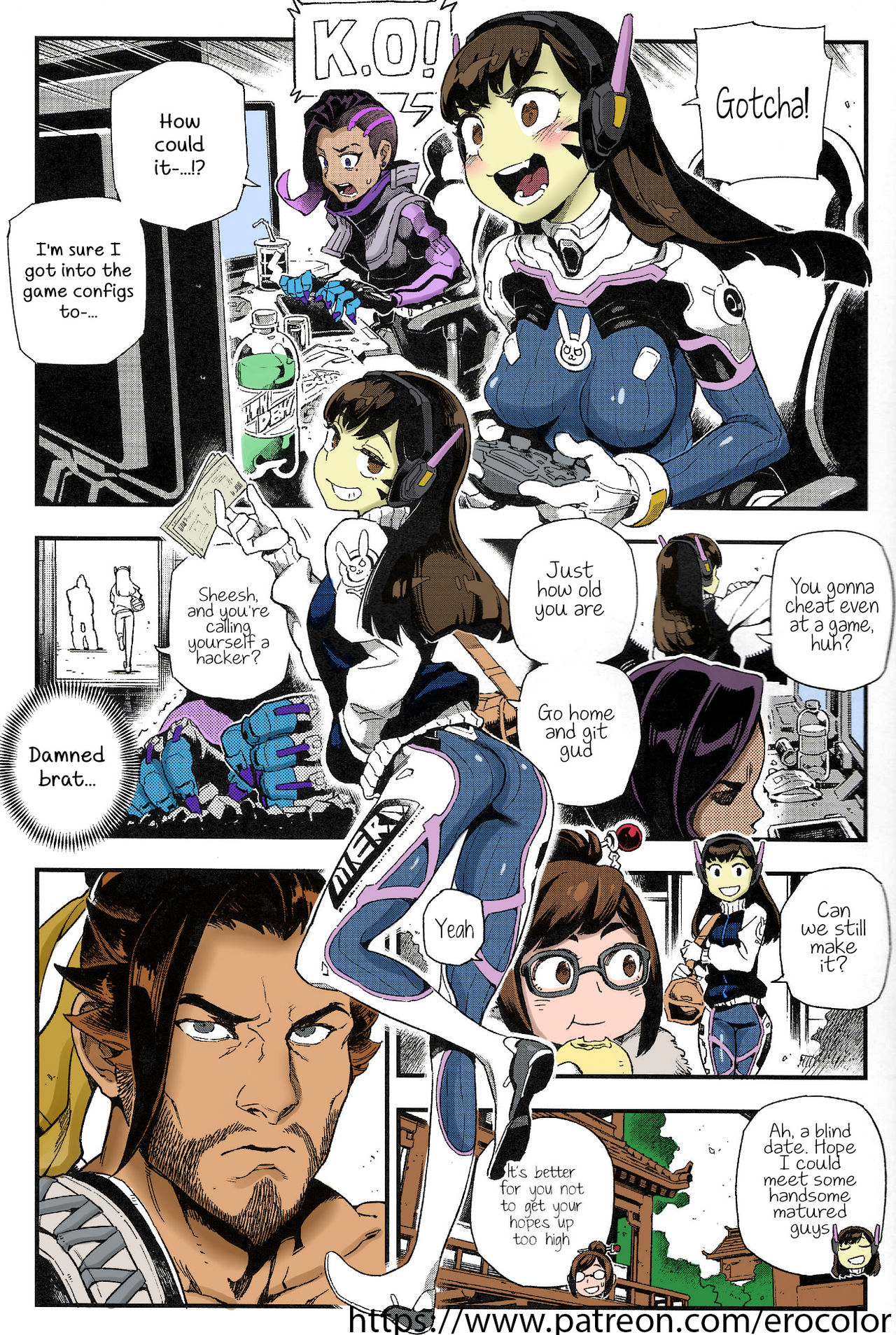 OVERTIME!! OVERWATCH FANBOOK VOL. 2 - Colorized