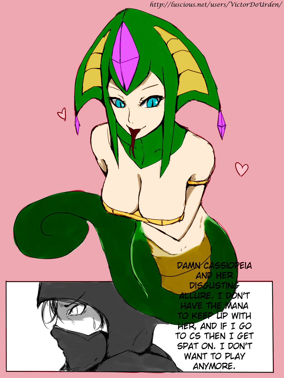 Love of Lamia - Colorized