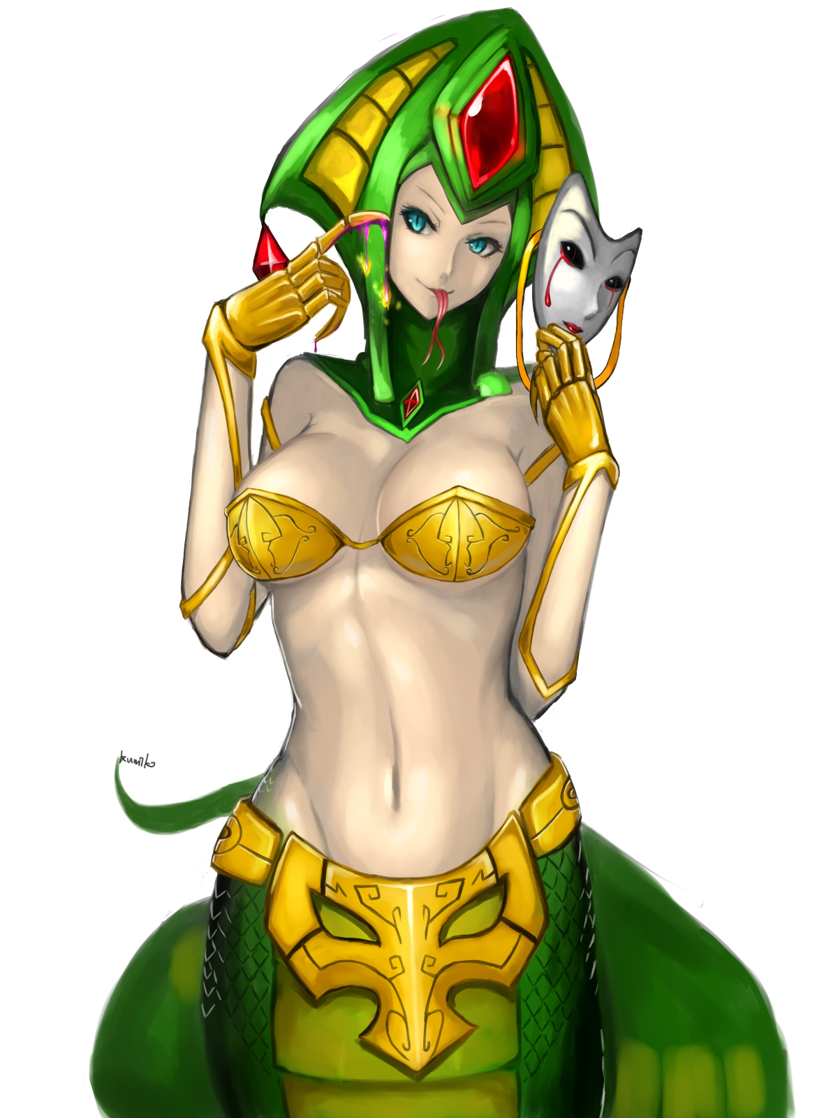 Love of Lamia - Colorized