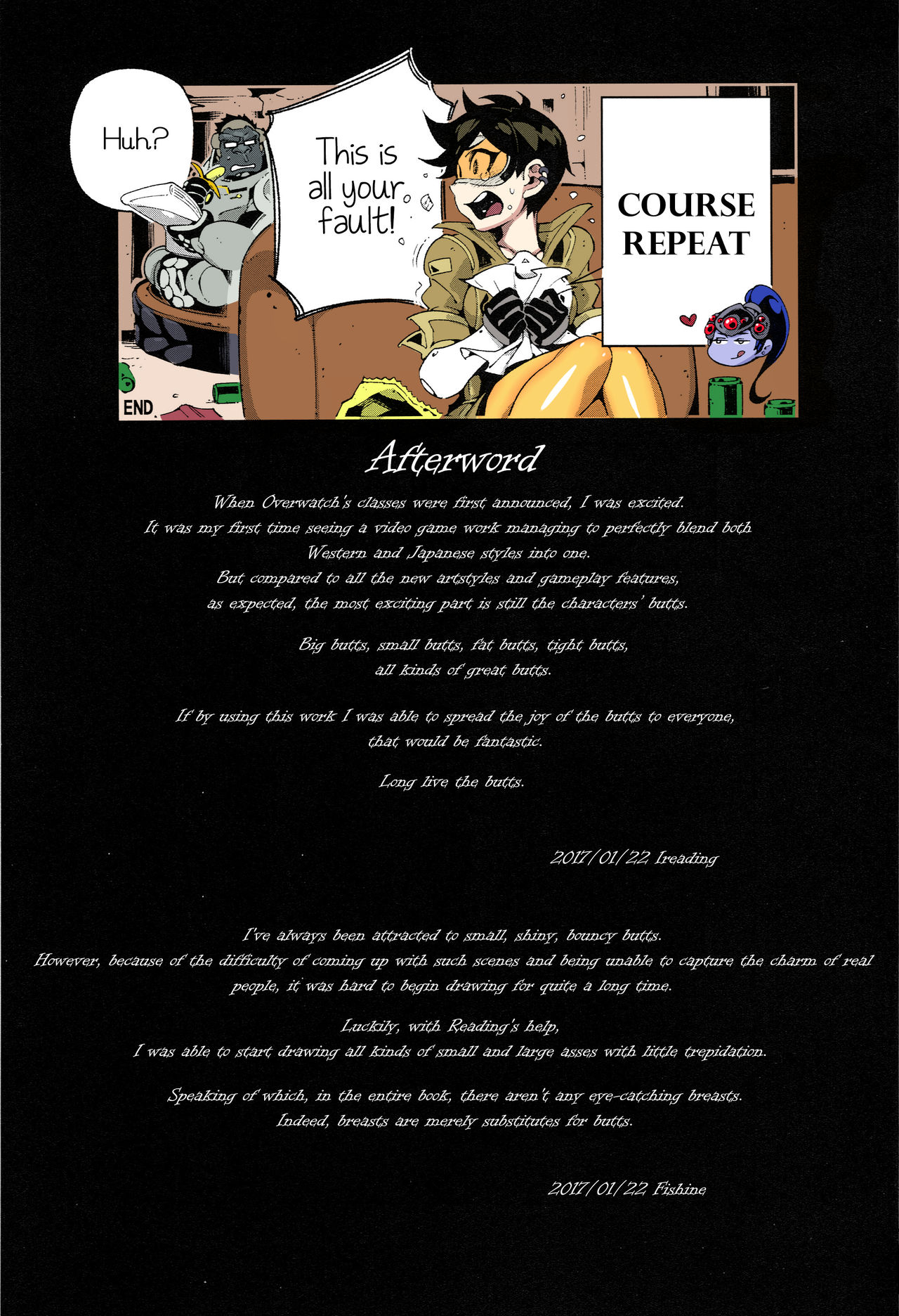 OVERTIME!! OVERWATCH FANBOOK VOL. 1 - Colorized